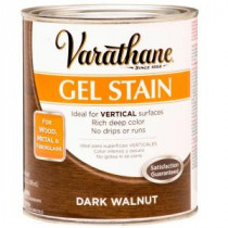 Varathane 1-qt. Dark Walnut Gel Stain (Case of 2) - 266338