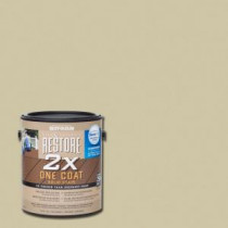Rust-Oleum Restore 1 gal. 2X Beach Solid Deck Stain with NeverWet - 291292