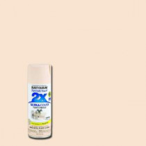 Rust-Oleum Painter's Touch 2X 12 oz. Satin Ivory Silk General Purpose Spray Paint (Case of 6) - 249073