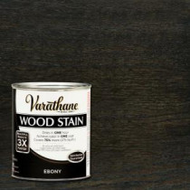 Varathane 1 qt. 3X Ebony Premium Wood Stain (Case of 2) - 266256
