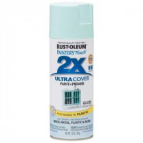 Rust-Oleum Painter's Touch 2X 12 oz. Gloss Ocean Mist General Purpose Spray Paint (Case of 6) - 283190