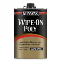 Minwax 1 pt. Wipe-On Poly Clear Satin (6-Pack) - 40910