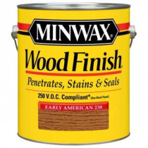 Minwax 1 gal. Early American Wood Finish 250 VOC Oil-Based Interior Stain (2-Pack) - 710780000