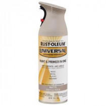 Rust-Oleum Universal 12 oz. All Surface Matte Castle Rock Spray Paint and Primer in One (Case of 6) - 282815