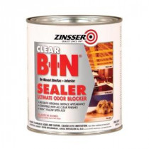 Zinsser 1-qt. B-I-N Shellac-Based Clear Interior Primer and Sealer (Case of 6) - 249201