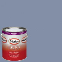 Glidden DUO 1-gal. #HDGV38U Windmill Blue Eggshell Latex Interior Paint with Primer - HDGV38U-01E
