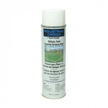 Rust-Oleum Industrial Choice 17 oz. White Athletic Field Striping Spray Paint (12-Pack) - 206043