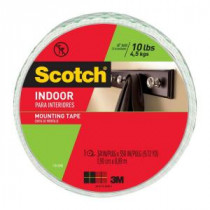 3M Scotch 0.75 in. x 9.72 yds. Indoor Mounting Tape - 110-Long/DC