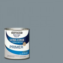 Rust-Oleum Painter's Touch 32 oz. Ultra Cover Flat Gray Primer General Purpose Paint (Case of 2) - 1980502