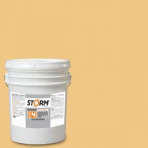 Storm System Category 4 5 gal. California Stucco Matte Exterior Wood Siding 100% Acrylic Latex Stain - 412M133-5