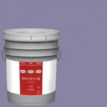 Glidden Premium 5-gal. #HDGV47U Secret Lavender Flat Latex Interior Paint with Primer - HDGV47UP-05F