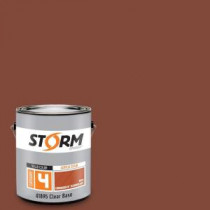 Storm System 1 gal. Fawn Exterior Siding, Fencing and Decking Acrylic Latex Stain with Enduradeck Technology - 418C161-1
