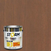 Storm System Category 3 1 gal. Butternut Exterior Semi-Solid Dual Dispersion Wood Finish - 345C104-1