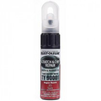 Rust-Oleum Automotive 0.5 oz. Super Red II Scratch and Chip Repair Marker (Case of 6) - TY90001A