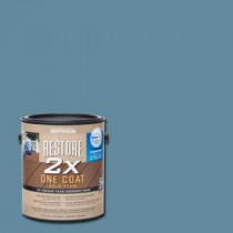 Rust-Oleum Restore 1 gal. 2X Porch Solid Deck Stain with NeverWet - 291400