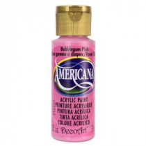 DecoArt Americana 2 oz. Bubblegum Pink Acrylic Paint - DA250-3