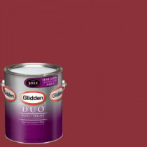 Glidden Team Colors 1-gal. #NFL-133C NFL Tampa Bay Buccaneers Red Semi-Gloss Interior Paint and Primer - NFL-133C-SG 01