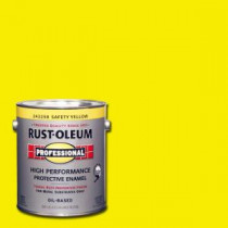 Rust-Oleum Professional 1 gal. Safety Yellow Gloss Protective Enamel (Case of 2) - 242258