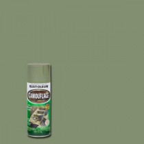Rust-Oleum Specialty 12 oz. Army Green Camouflage Spray Paint (Case of 6) - 1920830
