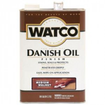 Watco 1 gal. Medium Walnut Danish Oil (Case of 2) - 65931