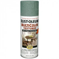 Rust-Oleum Stops Rust 12 oz. Multi-Colored Textured Sea Green Protective Enamel Spray Paint (Case of 6) - 239119