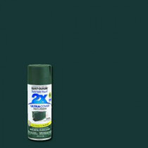 Rust-Oleum Painter's Touch 2X 12 oz. Satin Hunt Club Green General Purpose Spray Paint (Case of 6) - 249074