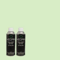 Hedrix 11 oz. Match of 440A-3 Mint Frappe Flat Custom Spray Paint (2-Pack) - F02-440A-3