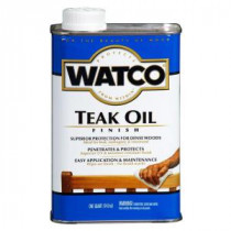 Watco 1-qt. Clear Matte Teak Oil (Case of 4) - A67141