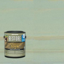 Rust-Oleum Restore 1 gal. Semi-Transparent Stain Blue Sky with NeverWet - 291554