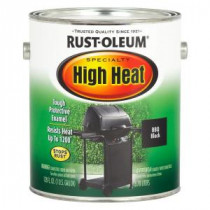 Rust-Oleum Specialty 1 gal. Bar-B-Que Black High Heat Enamel (Case of 2) - 233967