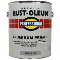 Rust-Oleum Professional 1 gal. Aluminum Flat Rust Preventive Primer (Case of 2) - 8781402