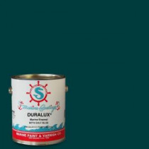 Duralux Marine Paint 1-gal. Gulf Blue Marine Enamel - M774-1