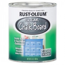 Rust-Oleum Specialty 30 oz. Clear Chalkboard Paint (Case of 2) - 284469