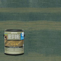 Rust-Oleum Restore 1 gal. Semi-Transparent Stain Cobalt with NeverWet - 291567