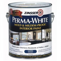 Zinsser 1 gal. Perma-White Mold and Mildew-Proof Satin Interior Paint (Case of 2) - 02711