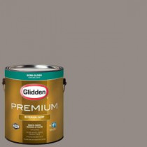 Glidden Premium 1-gal. #HDGWN52U Castle Wall Grey Semi-Gloss Latex Exterior Paint - HDGWN52UPX-01S