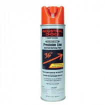 Rust-Oleum Industrial Choice 17 oz. Alert Orange Inverted Marking Spray Paint (12-Pack) - 203026