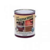 Preserva Wood 1 gal. Oil-Based Redwood Penetrating Stain and Sealer - 40102