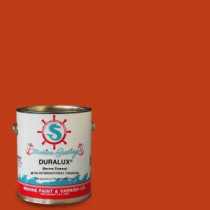 Duralux Marine Paint 1 gal. International Orange Marine Enamel - M733-1