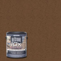 Rust-Oleum Restore 1 gal. 10X Advanced Chocolate Deck and Concrete Resurfacer - 291439