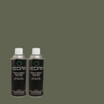 Hedrix 11 oz. Match of RAH-88 New Hunter Gloss Custom Spray Paint (2-Pack) - G02-RAH-88
