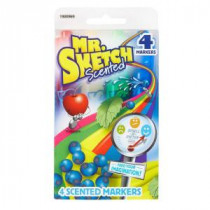 Mr. Sketch 4-Count Scented Chisel - 1900969