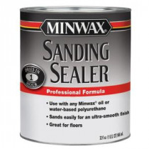 Minwax 1 qt. Professional Formula Sanding Sealer (4-Pack) - 657000000