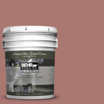 BEHR Premium Plus Ultra 5-gal. #160F-5 Rum Spice Semi-Gloss Enamel Interior Paint - 375405