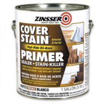 Zinsser 1 gal. White Flat Cover Stain Primer (Case of 4) - 3551