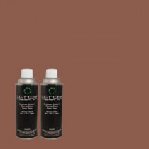 Hedrix 11 oz. Match of C40-16 Rosewood Low Lustre Custom Spray Paint (2-Pack) - C40-16
