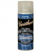 Varathane 11.25 oz. Clear Satin Spar Urethane Spray Paint (Case of 6) - 250281