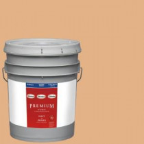 Glidden Premium 5-gal. #HDGO45D Peachwood Satin Latex Interior Paint with Primer - HDGO45DP-05SA
