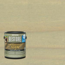 Rust-Oleum Restore 1 gal. Semi-Transparent Stain Driftwood with NeverWet - 291568