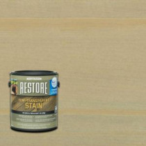 Rust-Oleum Restore 1 gal. Semi-Transparent Stain Brownstone with NeverWet - 291555